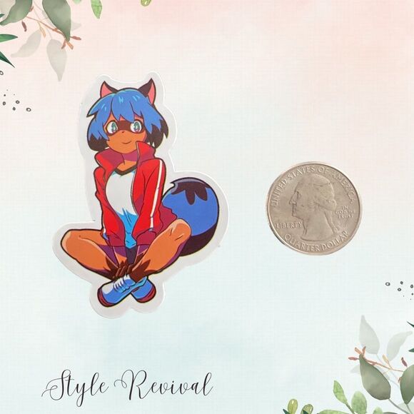 🎉 10/$10 Stickers - Michiru Kagemori BNA: Brand New Animal Anime Manga Decal - Picture 1 of 2